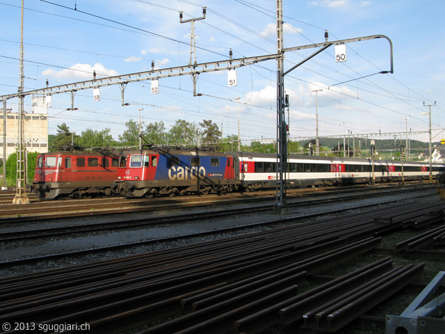 SBB Ae 6/6 11419 'Appenzell Innerrhoden' e Re 421 392-2